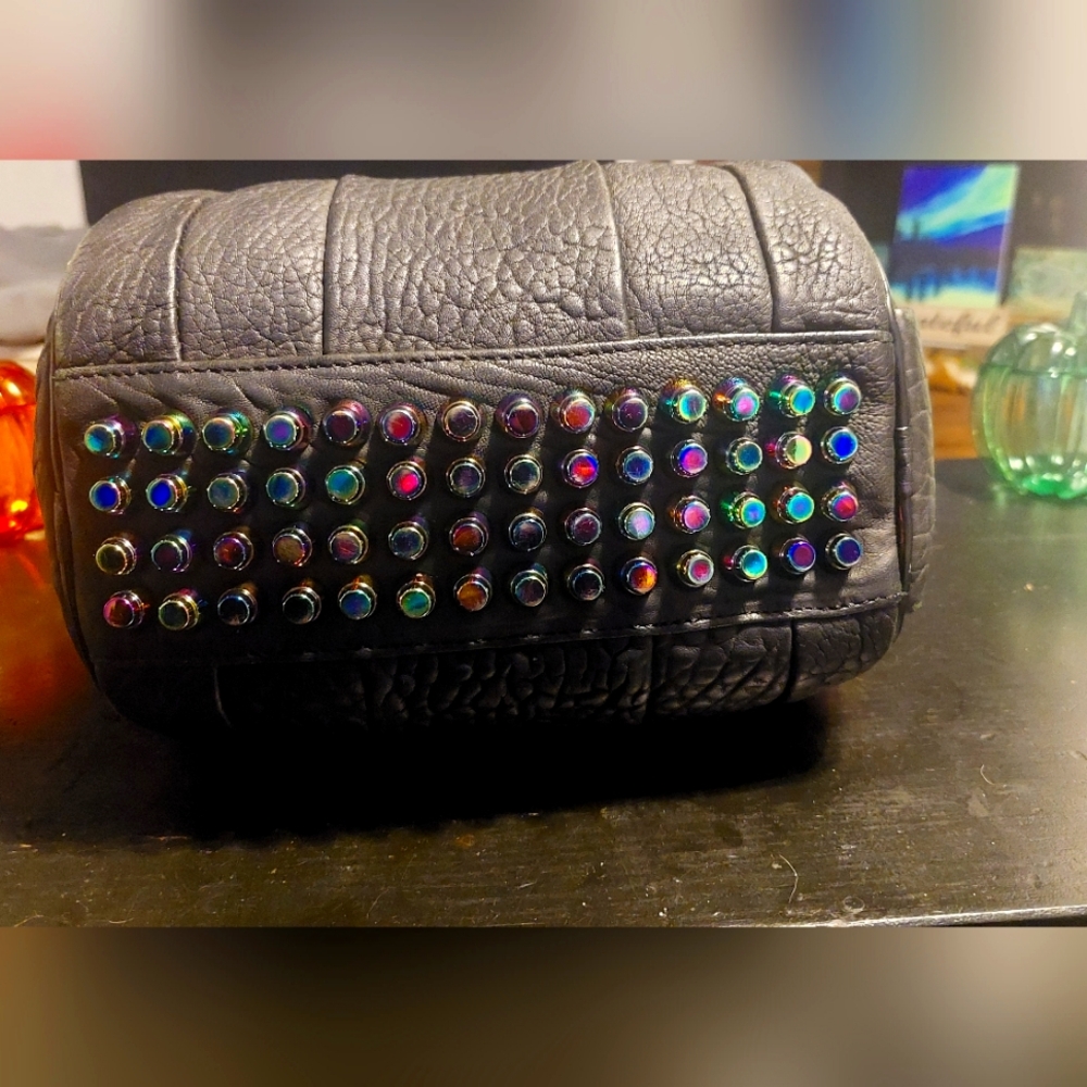 Alexander Wang Rockie w/ Irridscent/ oil slick hardware
